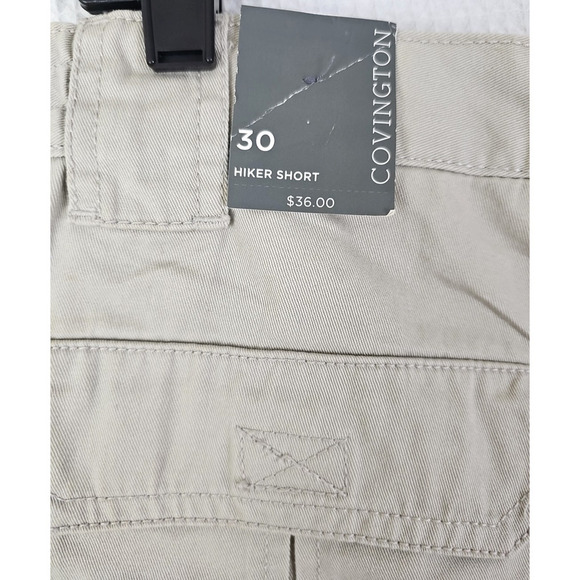 Covington ~Men's Size 30~ Caribbean Sand Expandable Waist Hiker Short Cotton NWT - Picture 9 of 11